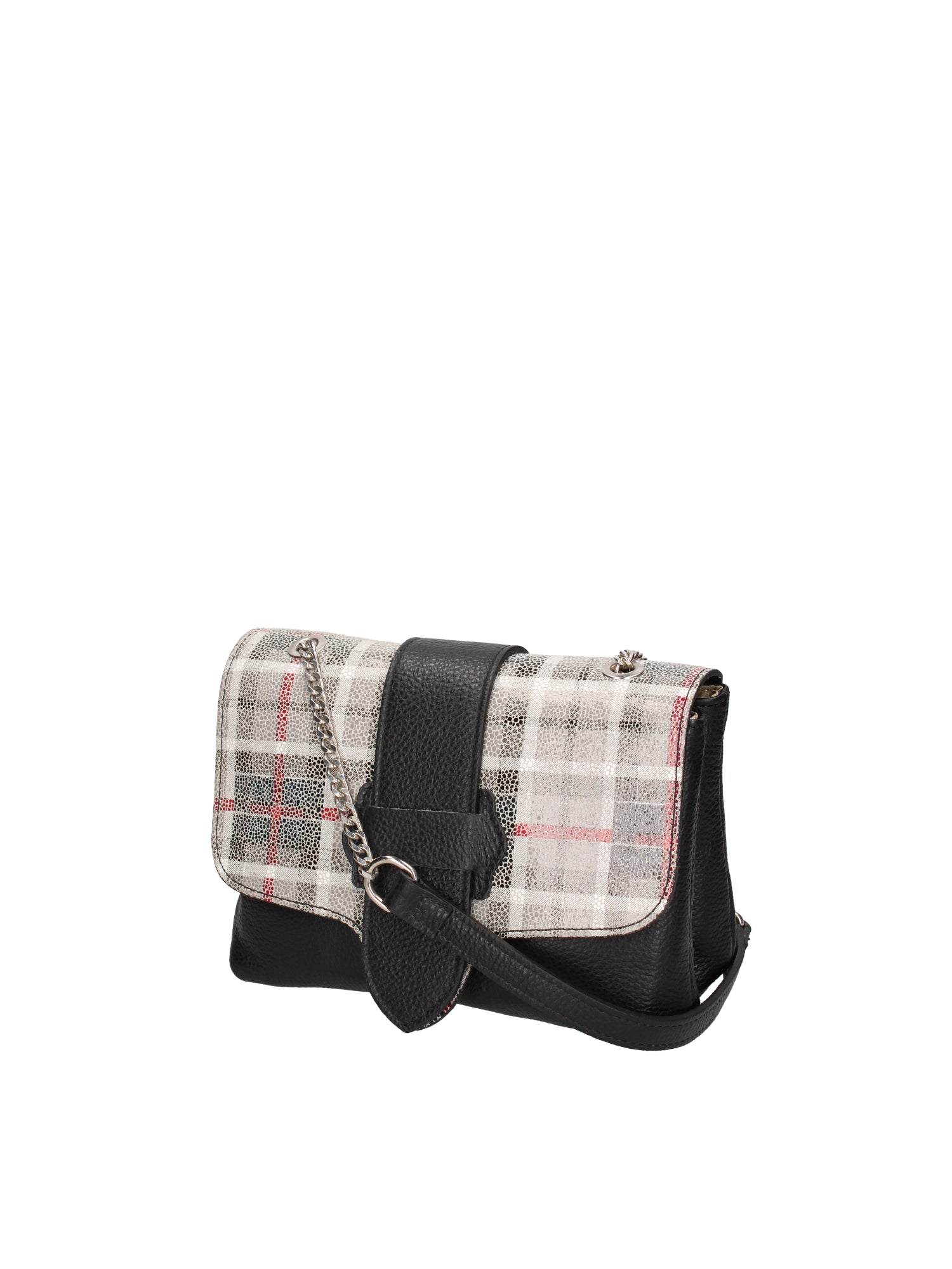 Caelia Borsa a tracolla da donna Vera pelle 194942-NERO+NERO Gave Lux