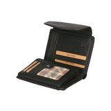 Portafoglio uomo in vera pelle RFID HILB-19142-NERO Hill Burry