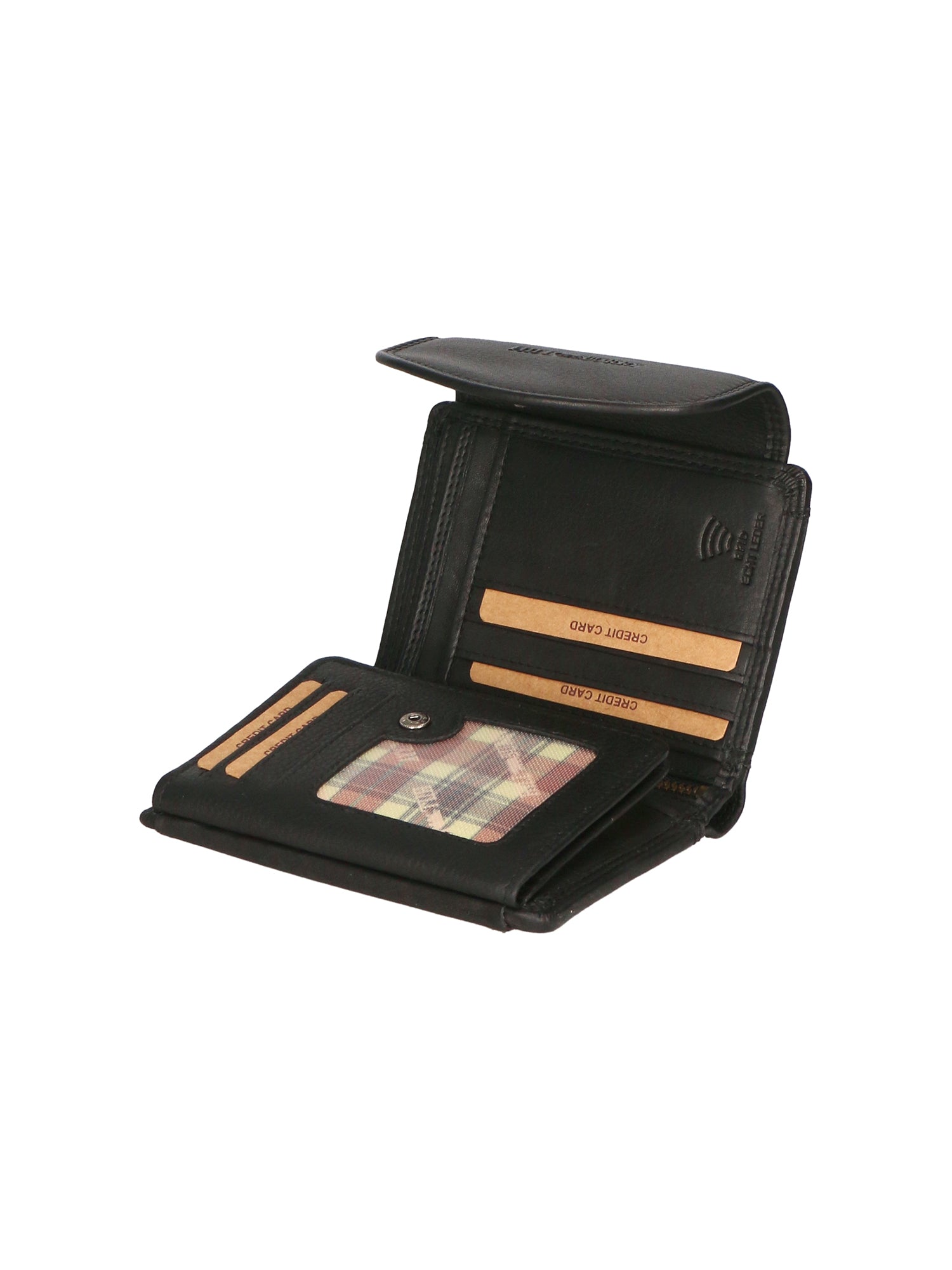 Portafoglio uomo in vera pelle RFID HILB-19142-NERO Hill Burry