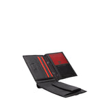 Portafoglio uomo in vera pelle Casual 8806-109-NERO-ROSSO Pierre Cardin