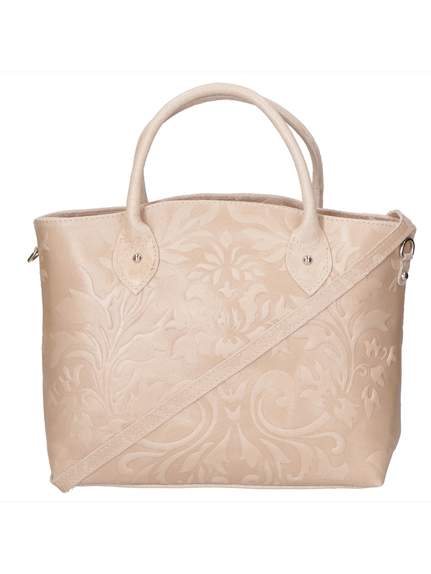 Enza Borsa a mano da donna Vera pelle 8007023FBG-021 ROSA Gave Lux