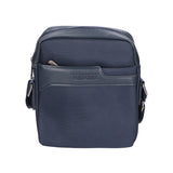 Borsa a tracolla uomo Pelle PU e Tessuto PCL3061-BLU Northampton Polo Club
