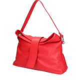 Grace Borsa a spalla da donna Vera pelle 07158-D58 ROSSO FUOCO Viola Castellani