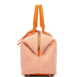 Borsa a mano da donna 100% pelle vegana PU 749-1PT-ORANGE Diana&co