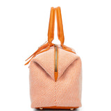 Borsa a mano da donna 100% pelle vegana PU 749-1PT-ORANGE Diana&co