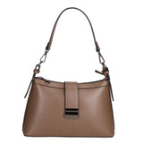 Aurelia Borsa a spalla da donna Vera pelle 05694-PL40 TAUPE Gave Lux