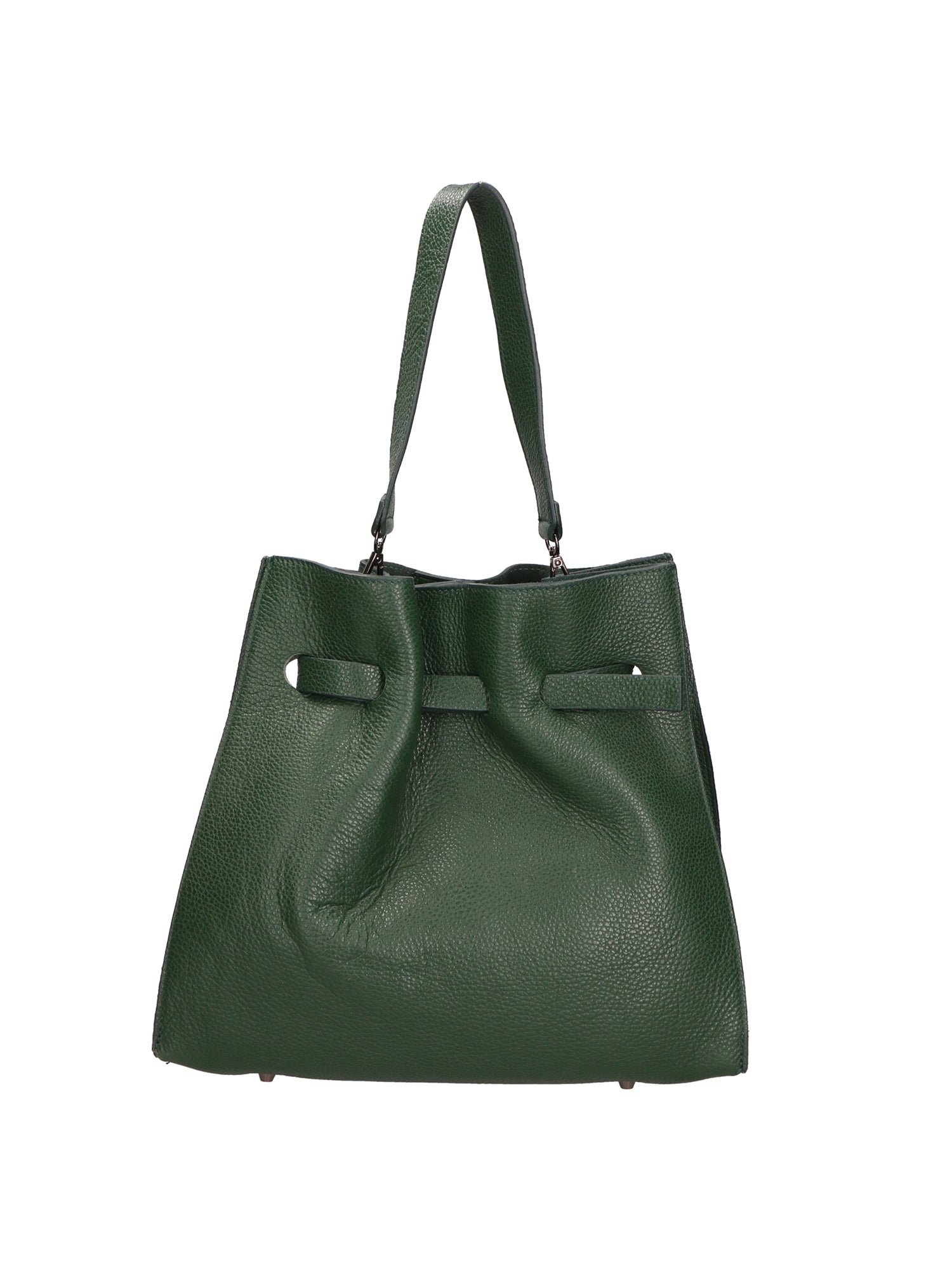 Voyageuse Borsa a mano da donna Vera pelle 564137-VERDE Gave Lux