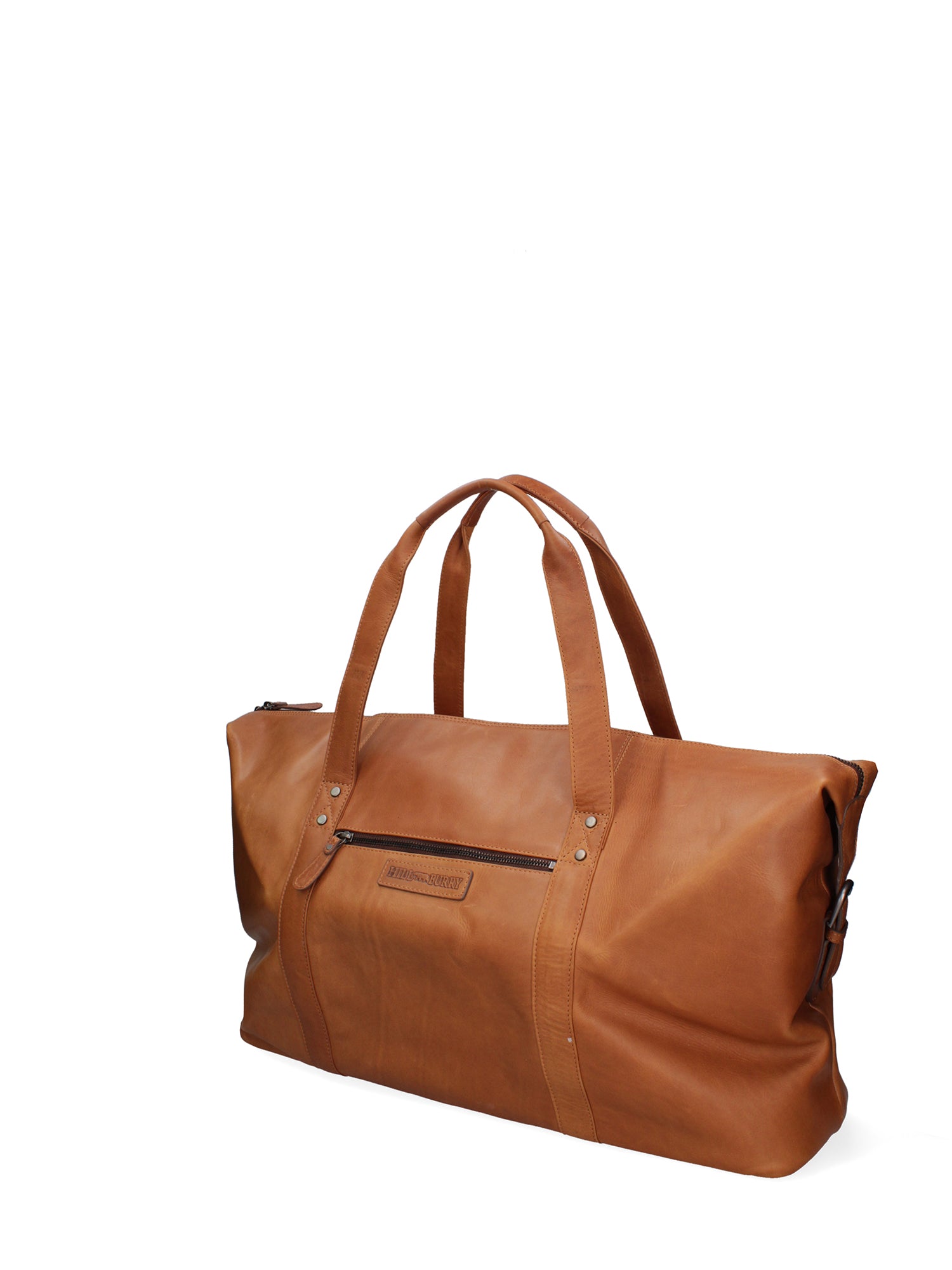Borsa a mano da uomo Vera pelle di vacchetta HILB-3306-CUOIO Hill Burry
