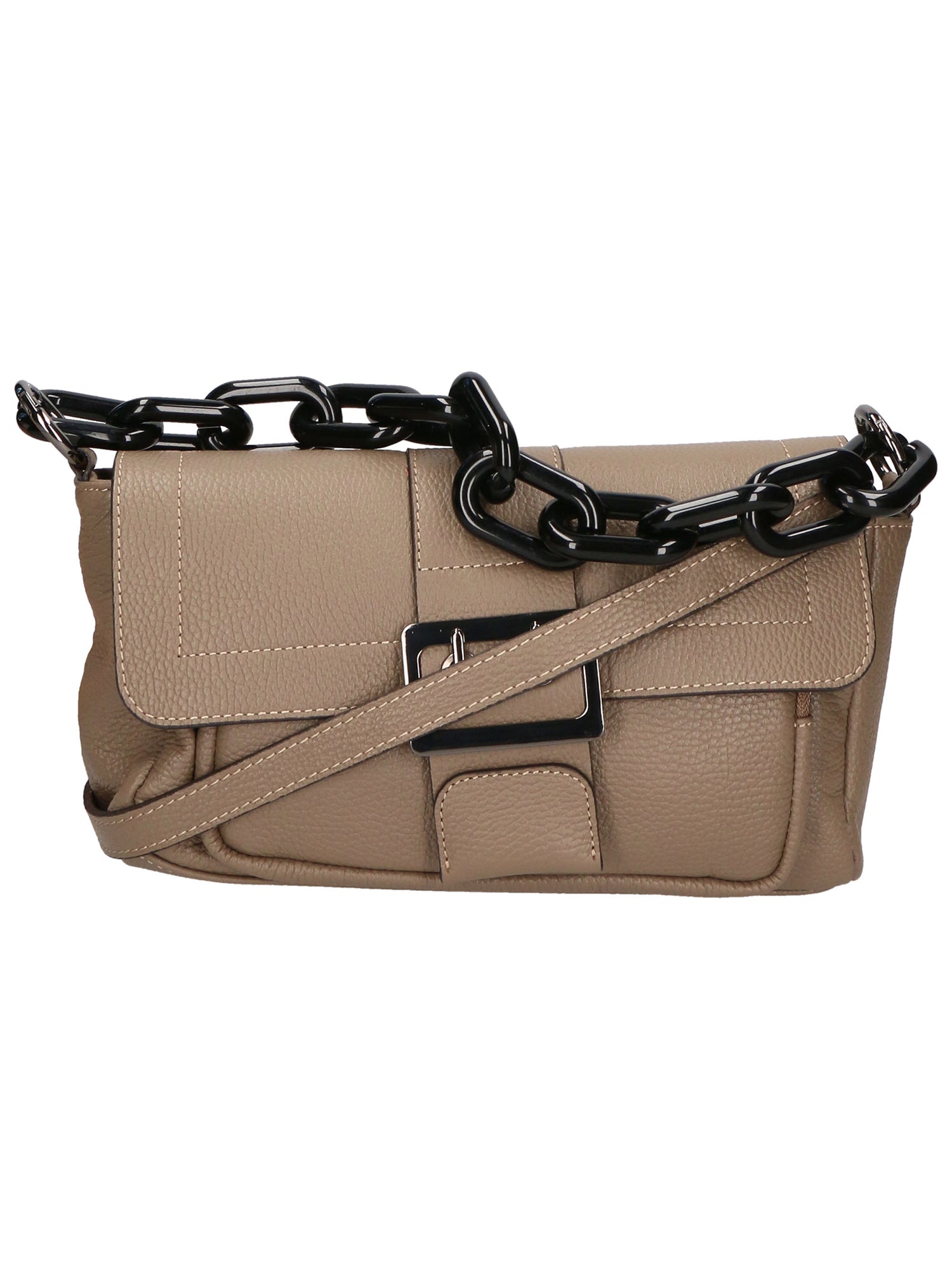 Aubrey Borsa a spalla da donna Vera pelle 05477-D40 TAUPE Gave Lux