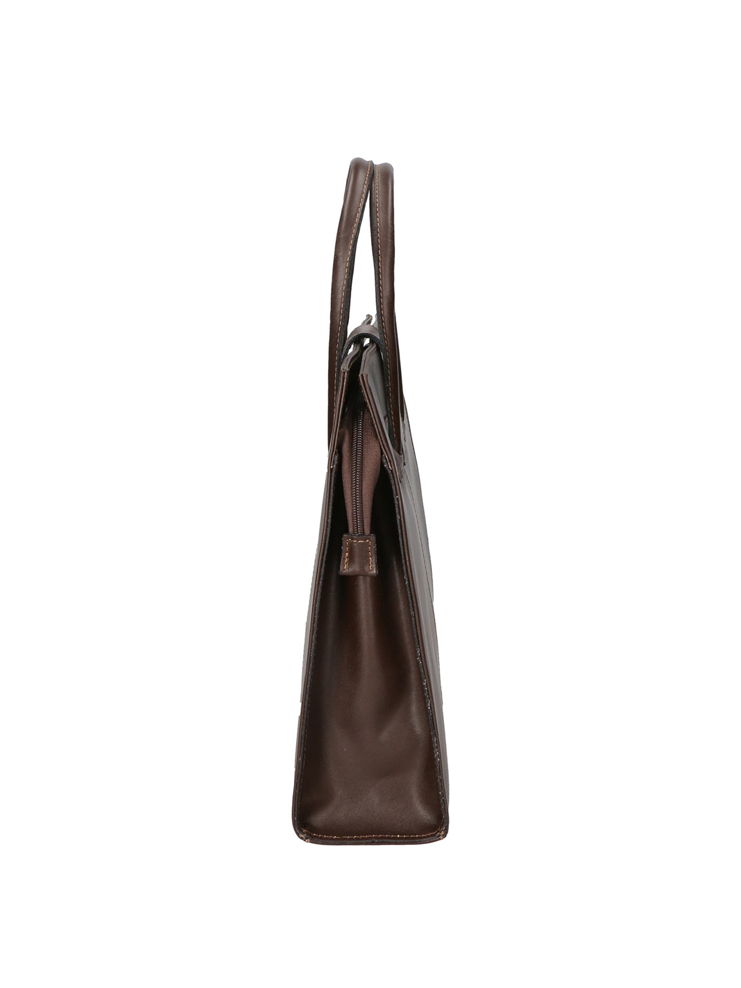 Evelina Borsa a mano da donna 100% pelle 9025-T.MORO Gave Lux