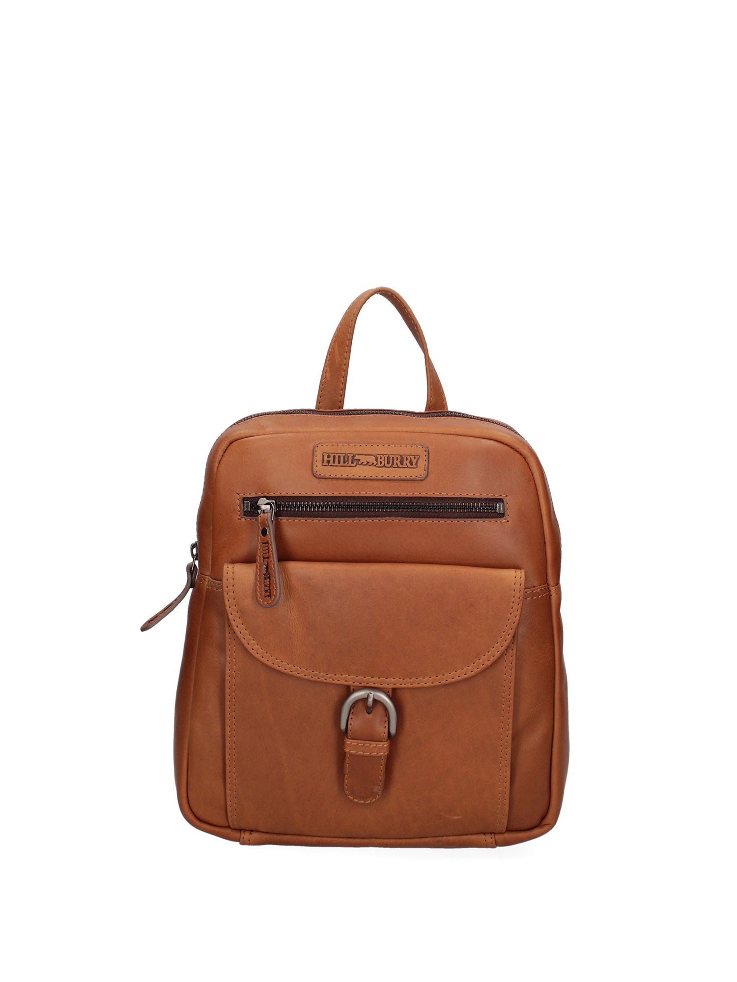 Zaino da uomo in vera pelle Casual HILB-1715-CUOIO Hill Burry