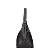 Borsa a spalla da donna Vera pelle 07233-D28 NERO Roberta Rossi
