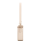 Borsa a spalla da donna 100% pelle vegana PU 711-2PT-BEIGE Diana&co