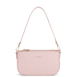 Borsa a spalla da donna 100% pelle vegana PU 711-2PT-LIGHT PINK Diana&co