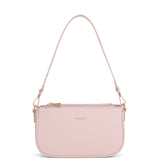 Borsa a spalla da donna 100% pelle vegana PU 711-2PT-LIGHT PINK Diana&co