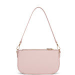 Borsa a spalla da donna 100% pelle vegana PU 711-2PT-LIGHT PINK Diana&co