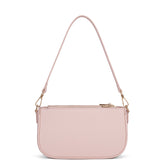 Borsa a spalla da donna 100% pelle vegana PU 711-2PT-LIGHT PINK Diana&co