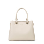 Borsa a mano da donna 100% pelle vegana PU 711-4PT-BEIGE Diana&co