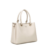 Borsa a mano da donna 100% pelle vegana PU 711-4PT-BEIGE Diana&co