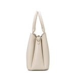 Borsa a mano da donna 100% pelle vegana PU 711-4PT-BEIGE Diana&co