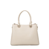 Borsa a mano da donna 100% pelle vegana PU 711-4PT-BEIGE Diana&co