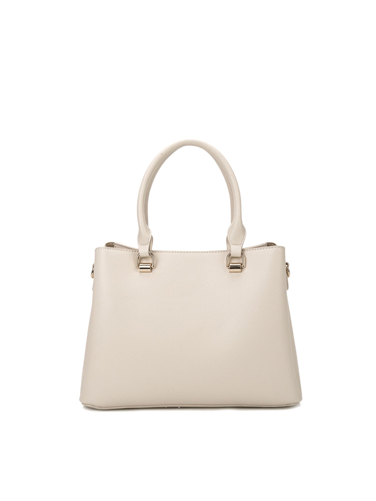 Borsa a mano da donna 100% pelle vegana PU 711-4PT-BEIGE Diana&co