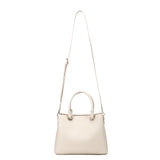 Borsa a mano da donna 100% pelle vegana PU 711-4PT-BEIGE Diana&co