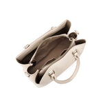 Borsa a mano da donna 100% pelle vegana PU 711-4PT-BEIGE Diana&co
