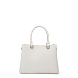 Borsa a mano da donna 100% pelle vegana PU 711-4PT-WHITE Diana&co