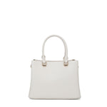 Borsa a mano da donna 100% pelle vegana PU 711-4PT-WHITE Diana&co