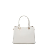 Borsa a mano da donna 100% pelle vegana PU 711-4PT-WHITE Diana&co