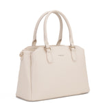 Borsa a mano da donna 100% pelle vegana PU 711-5PT-BEIGE Diana&co