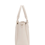 Borsa a mano da donna 100% pelle vegana PU 711-5PT-BEIGE Diana&co