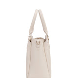 Borsa a mano da donna 100% pelle vegana PU 711-5PT-BEIGE Diana&co