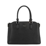 Borsa a mano da donna 100% pelle vegana PU 711-5PT-BLACK Diana&co