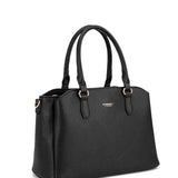Borsa a mano da donna 100% pelle vegana PU 711-5PT-BLACK Diana&co