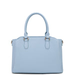 Borsa a mano da donna 100% pelle vegana PU 711-5PT-LIGHT BLUE Diana&co