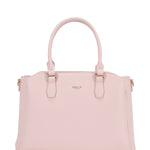 Borsa a mano da donna 100% pelle vegana PU 711-5PT-LIGHT PINK Diana&co