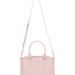Borsa a mano da donna 100% pelle vegana PU 711-5PT-LIGHT PINK Diana&co
