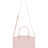 Borsa a mano da donna 100% pelle vegana PU 711-5PT-LIGHT PINK Diana&co