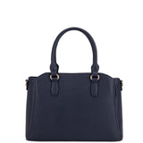 Borsa a mano da donna 100% pelle vegana PU 711-5PT-NAVY BLUE Diana&co