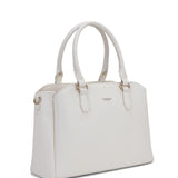 Borsa a mano da donna 100% pelle vegana PU 711-5PT-WHITE Diana&co