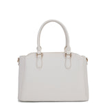 Borsa a mano da donna 100% pelle vegana PU 711-5PT-WHITE Diana&co