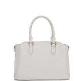 Borsa a mano da donna 100% pelle vegana PU 711-5PT-WHITE Diana&co