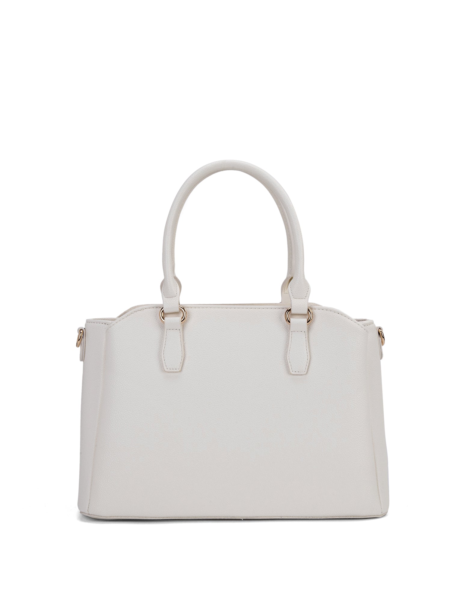 Borsa a mano da donna 100% pelle vegana PU 711-5PT-WHITE Diana&co