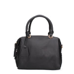 Borsa a mano da donna Ecopelle e Zip 631-1-BLACK Diana&co
