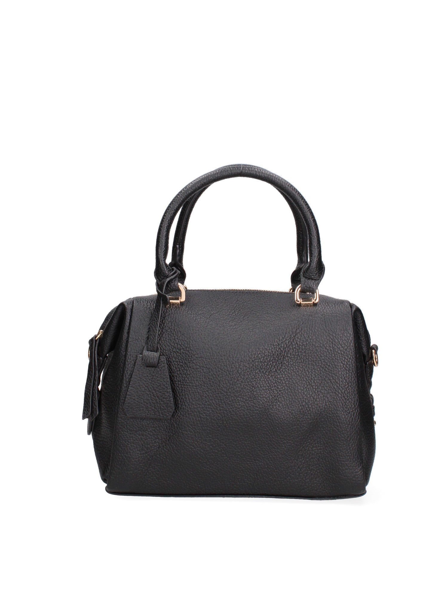 Borsa a mano da donna Ecopelle e Zip 631-1-BLACK Diana&co