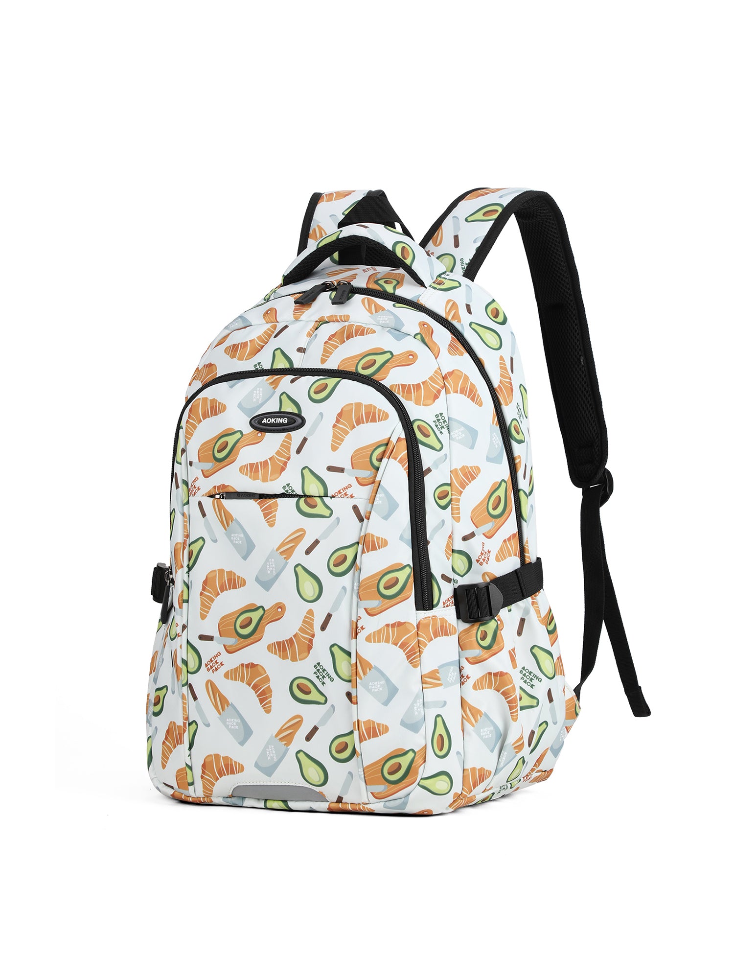XN2035-6-CROISSAN Zaino unisex modello Avocado Aoking