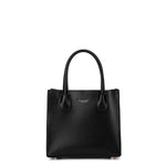 Borsa a mano da donna 100% pelle vegana PU 713-1PT-BLACK Diana&co