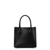 Borsa a mano da donna 100% pelle vegana PU 713-1PT-BLACK Diana&co